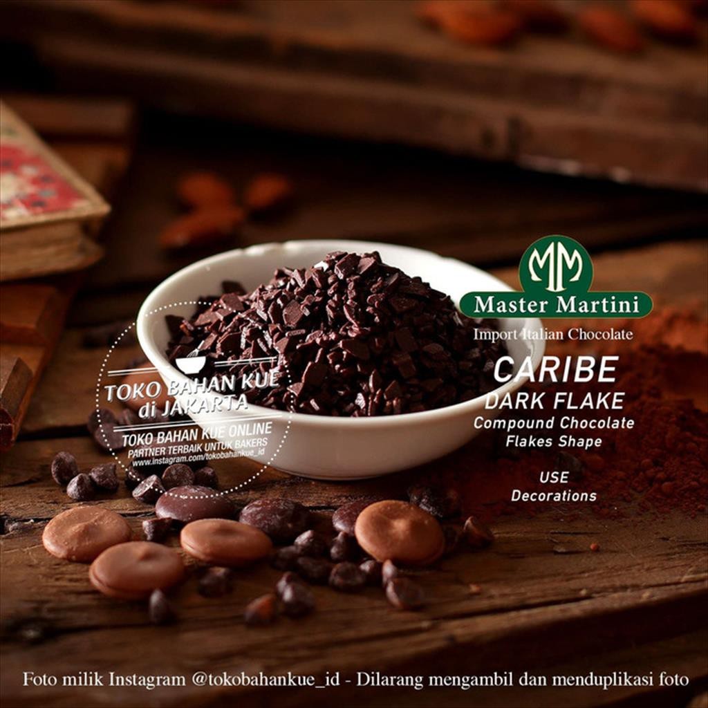 

Master Martini Caribe DARK Flakes 250gr Chocolate Flake Cokelat KepingMurah