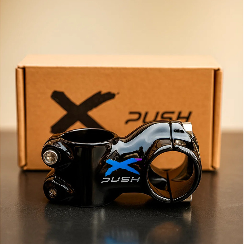 Xpush Stem Carbon Alloy Clamp 25.4 mm Fork OS 28.6 mm 25.4mm 28.6mm Sepeda Pushbike Balance Ringan