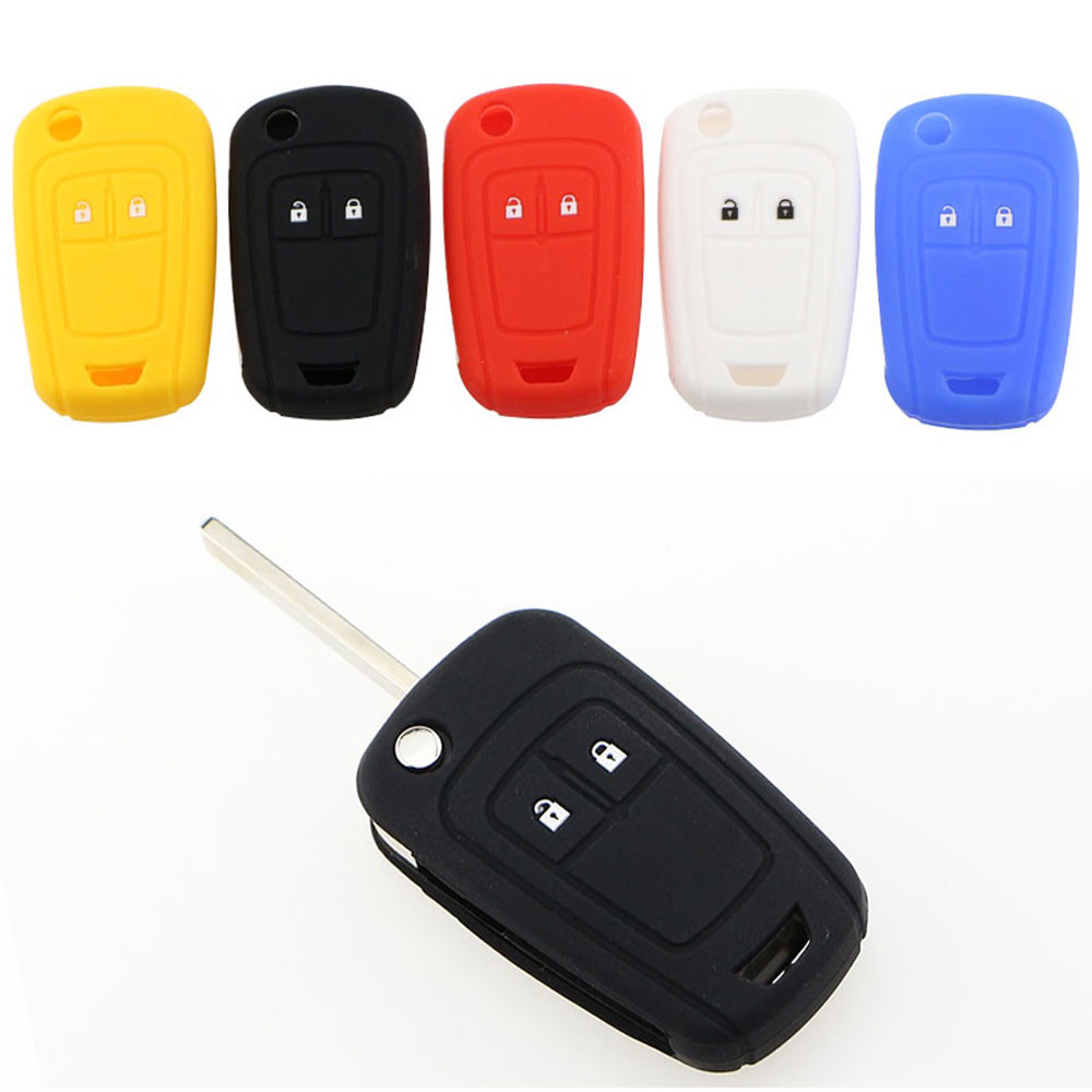 Key Case for Chevrolet Cruze Epica Camaro Impala Aveo Malibu Sail Orlando Trax Spark Silicone Key Co