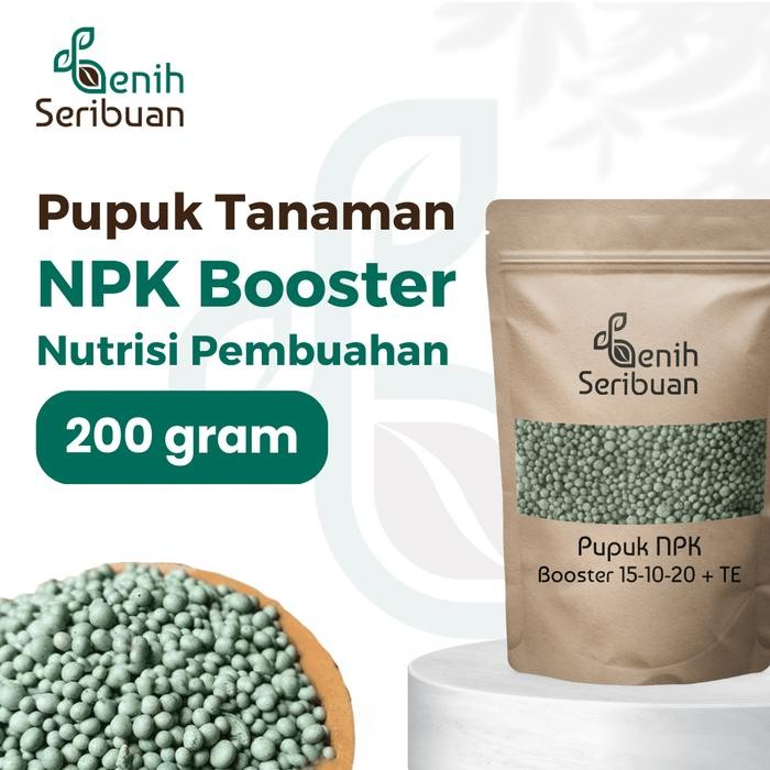 [TERLARIS] Pupuk Pelebat Buah NPK Booster Tanaman - NPK BOOSTER 200gr[TERLARIS ]