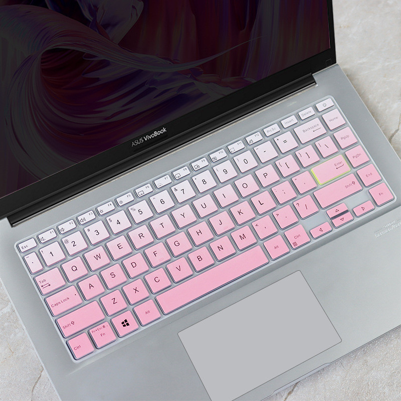 Silicone laptop keyboard cover case skin for Asus Zenbook 14 ux435 q407iq VivoBook flip 14 tp470 E41
