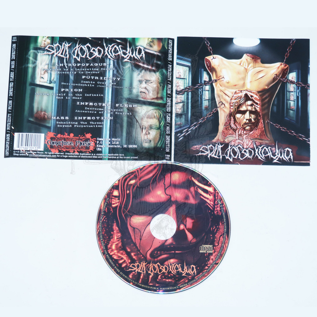 CD - INFECTED FLESH / ANTROPOFAGUS / PRION / MASS INFECTION / PUTRIDITY - Split Torso Trauma