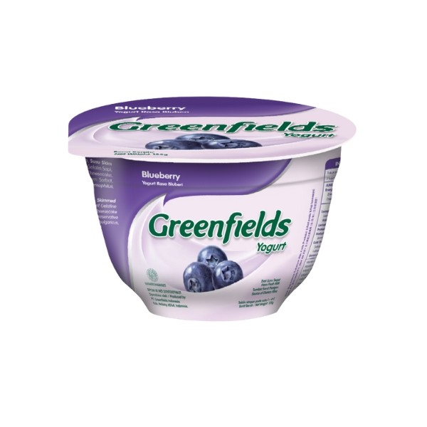GREENFIELDS YOGURT BLUEBERRY 125 GR