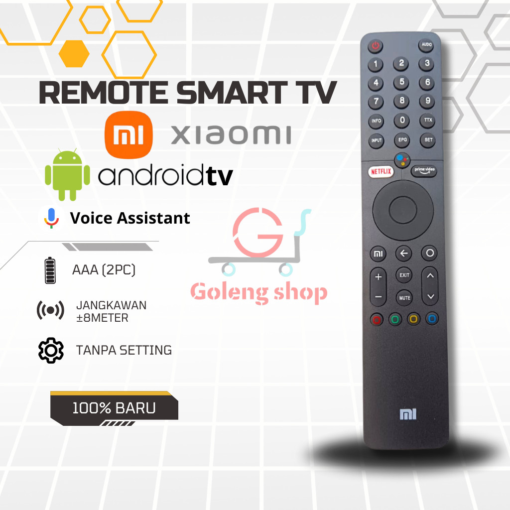 Remote Remot TV XIAOMI ANDROID TV XIAOMI PANJANG
