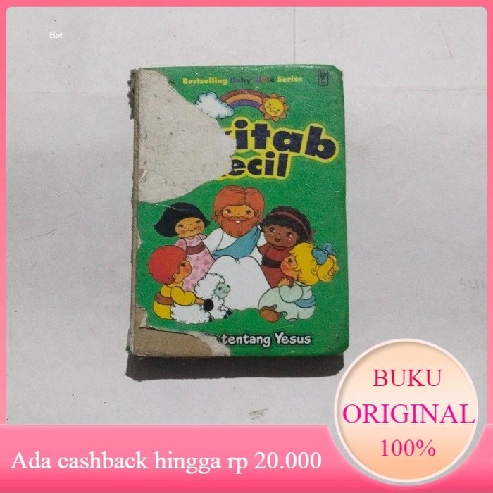 Buku ALKITAB KECIL Certa tentang YESUS Untuk Anak anak Original Bekas
