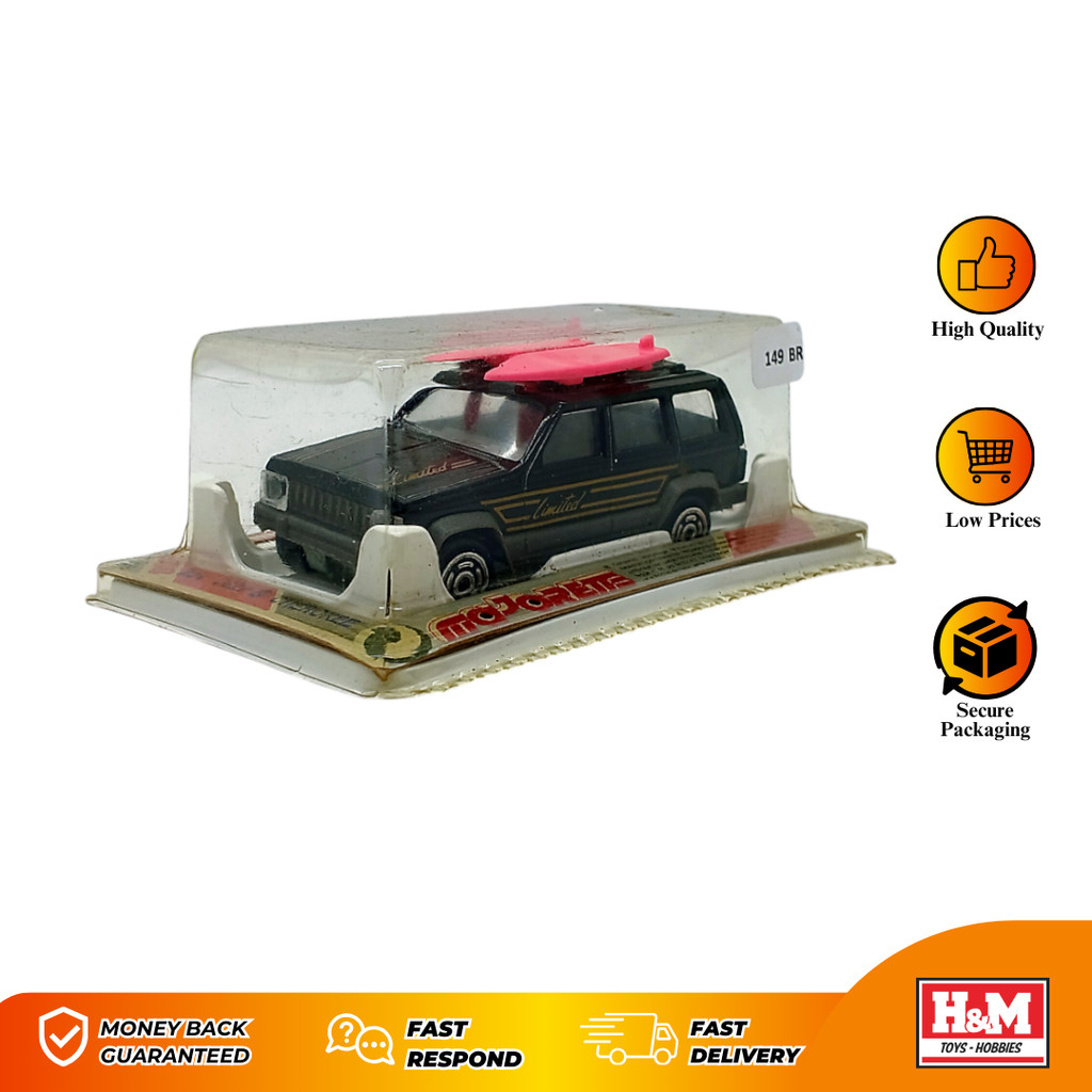 Majorette #224 Jeep Cherokee Limited - 149BR - BR3