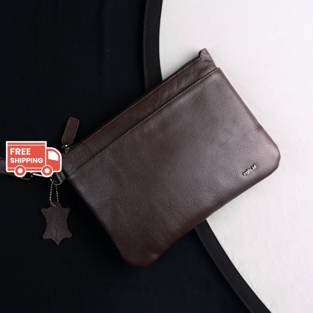 Egls - Executif Handbag Slingbag Clutch Bag Pouch Daily Dompet Tangan Local Brand Pria Wanita Bahan 