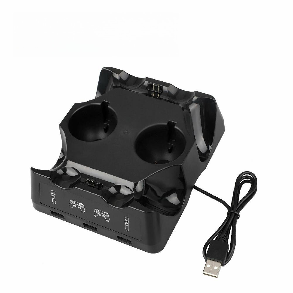 4 in 1 Controller Charging Dock Stand for Nintend Switch Pro & For Joy con Charger Charging Station 