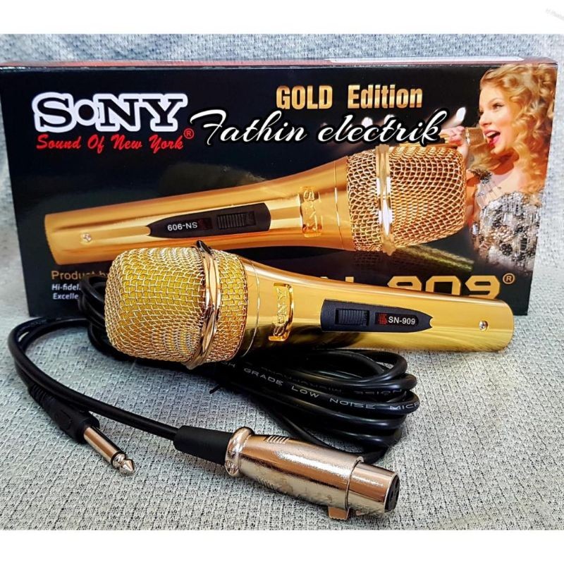 GemaAudio Shop MIC KABEL SONY / MICROPHONE SN ES-99 /  909