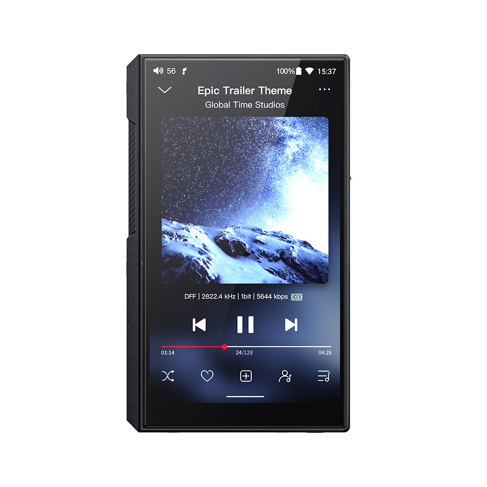 FiiO M11S Music Player Snapdragon 660 with Dual ES9038Q2M Hi-Res Android 10 5.0inch MP3 WiFi/MQA/Blu
