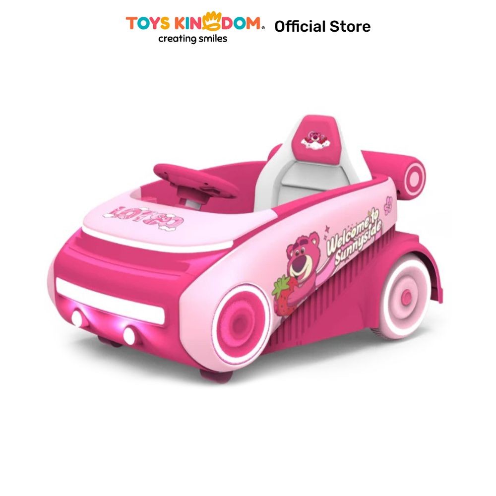 Paso Ride On Electric Space Car Lotso - Pink Mobil Aki Accu Baterai Battery Mainan Kendaraan Anak Mo