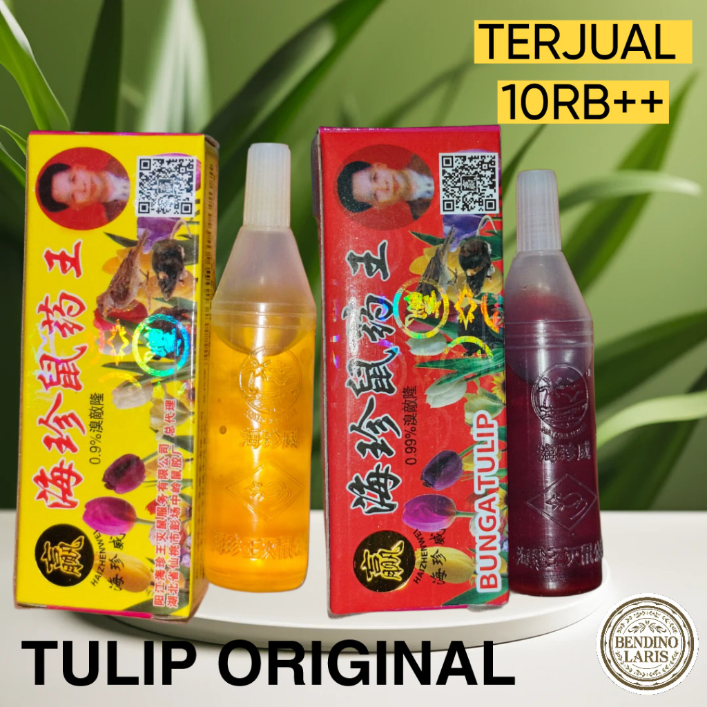 RACUN TIKUS CAIR BUNGA TULIP ORIGINAL/ RACUN TIKUS CAIR PALING AMPUH NO.1 RACUN TIKUS TERAMPUH
