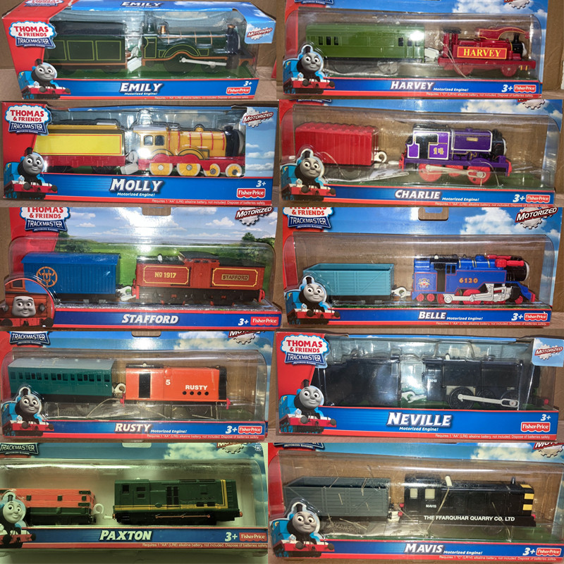 Original Thomas & Friends Trackmaster Train Motorized Electric Toys Boys Railway Molly Emily Rusty B