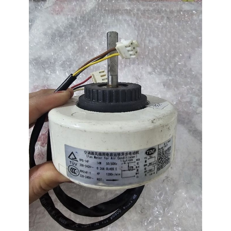 DINAMO MOTOR FAN AC POLYTRON  PAC 05-09VF ORIGINAL