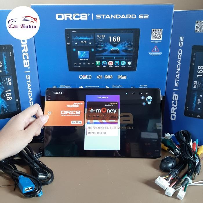 Head Unit ANDROID 10 inchi Universal Head Unit ORCA ADR-1088 ADR 1088 CVJA