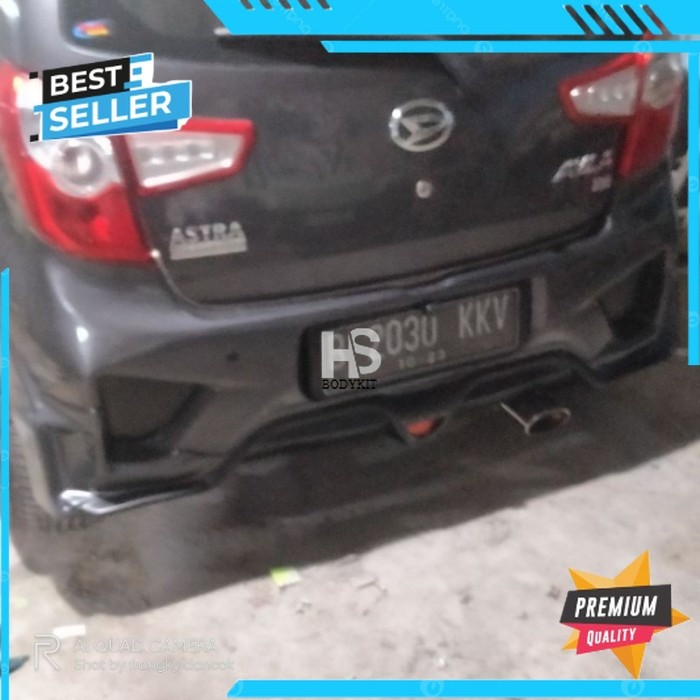 Promo Bodykit bumper belakang Agya Ayla Custom Lentur-Kuat-Tebal