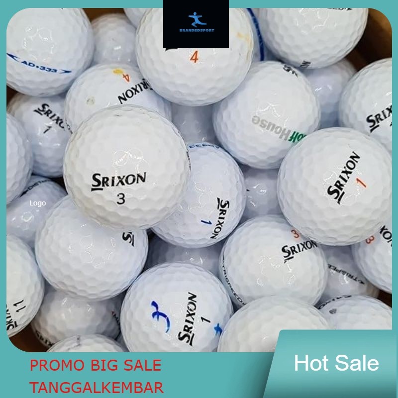 Bola golf srixon bekas Grade A Terbaik