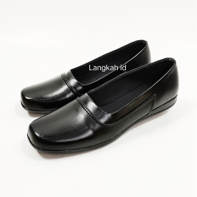 Sepatu Perawat Wanita | Sepatu Pantofel Wanita Flat | Sepatu FLat Loafer Wanita