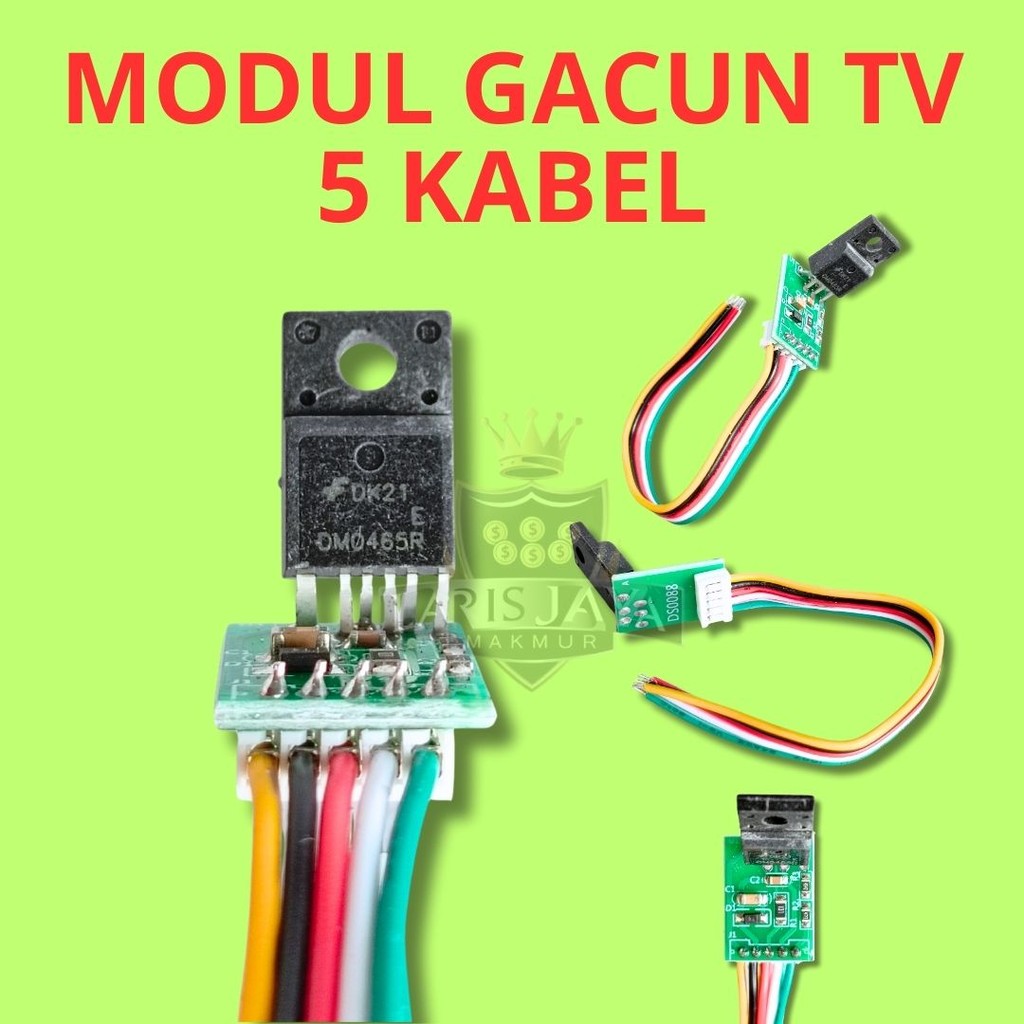 Gacun TV 5 Kabel | Modul Regulator Universal untuk LED/LCD