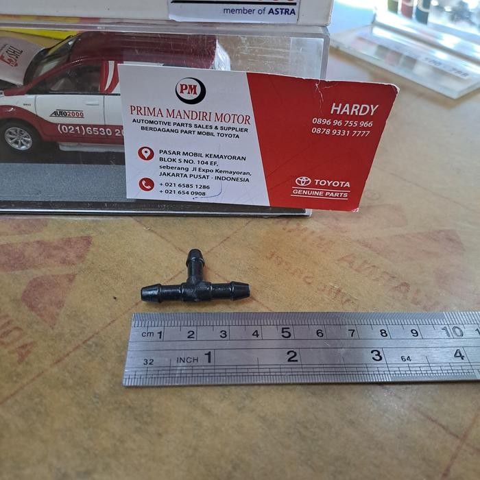 sambungan selang air wiper mobil universal cabang T quality