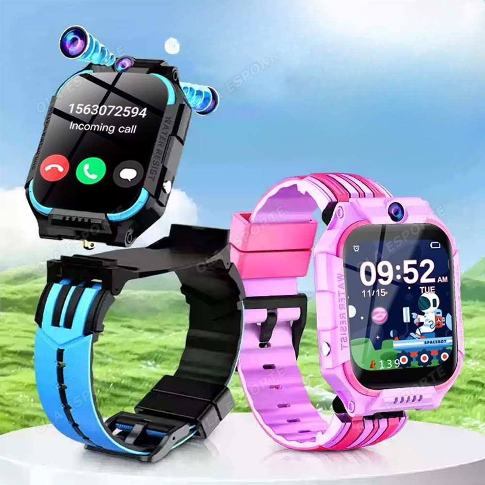 5G Kids Smart Watch SOS GPS Location Sim Card Call Child SmartWatch Camera Video Call Waterproof Wat