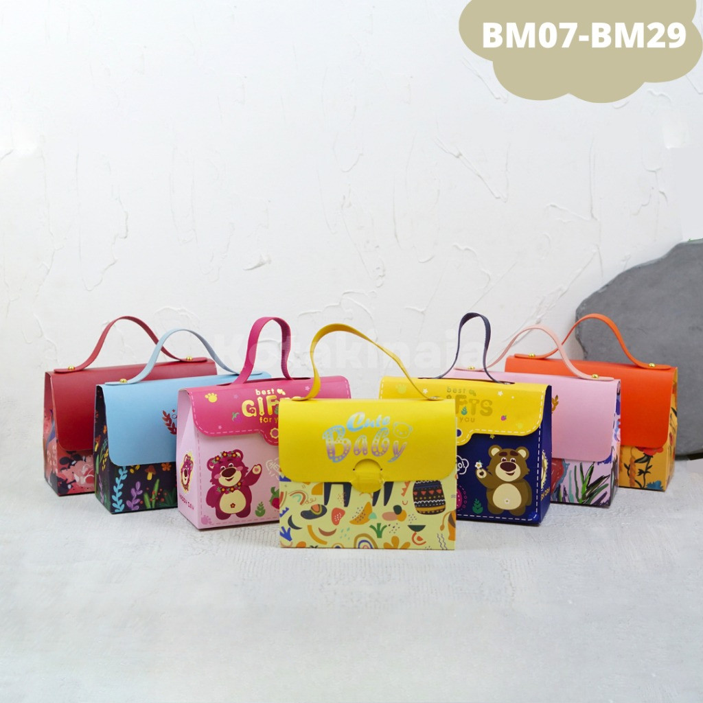 Hampers Ultah Anak / Goodiebag Ultah Anak / Tas Souvenir ultah Anak / Souvenir Ultah Anak I BM07 - B