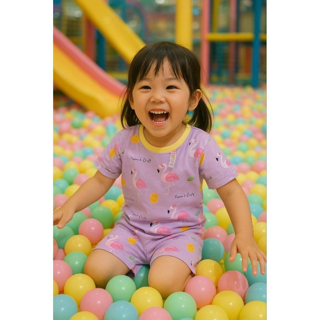 Stelan Bayi - Stelan Baju Pendek Celana Pendek Bayi - Mom's Gift/Moms Gift Parsel