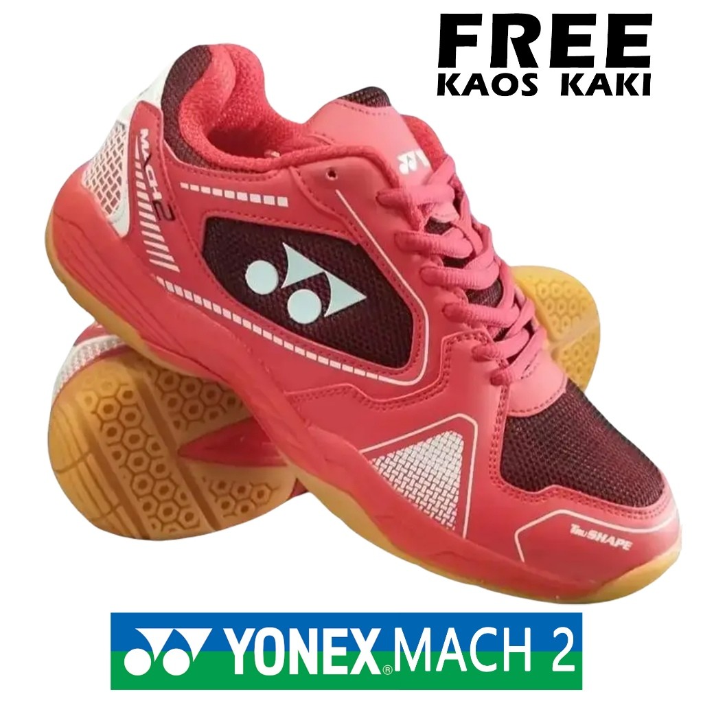 NEW Sepatu Badminton Yonex Mach 2 Dan Mach 1 Original Sepatu Bulu Tangkis Yonex Mach