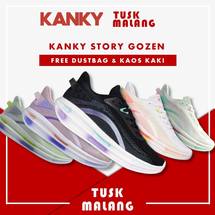 Sepatu Kanky Story Gozen Original Sepatu Sneakers Casual Sepatu Running Kanky Sport Running Wanita O