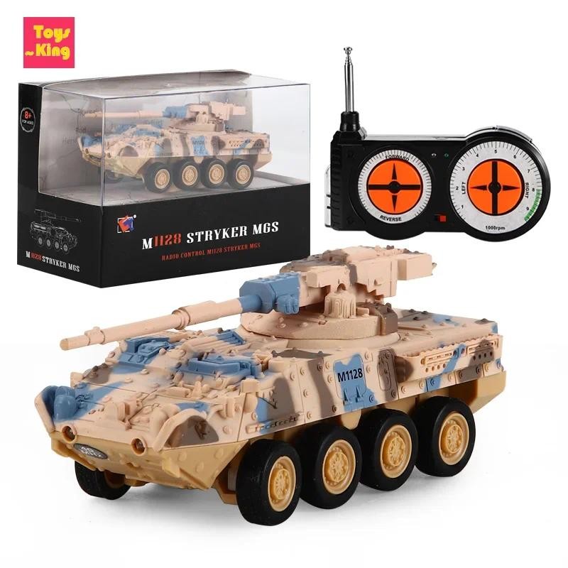 RC Camouflage Tank 8021 40MHz 4CH Battle Remote Control Leopard Tank Panther Vehicle Toys For Kids B