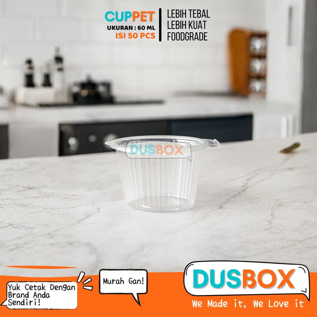 Cup Sambal Cup Pat 60ml / Cup Pat Sambal /Wadah Sambal / Tempat Sambal / Kemasan Sambal saus