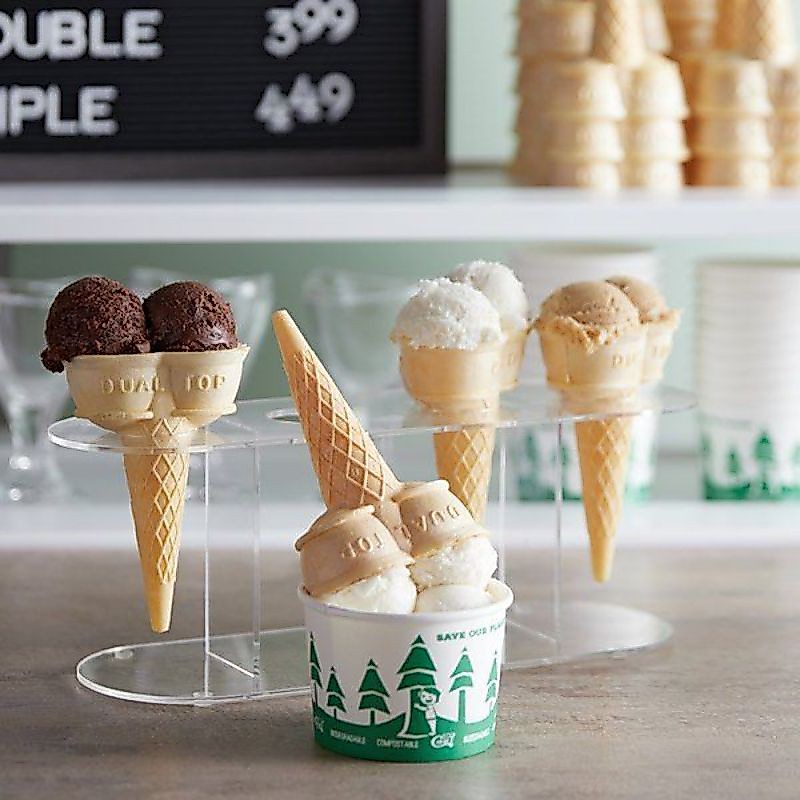Cone Es Krim Twin Besar ( 500 pcs )