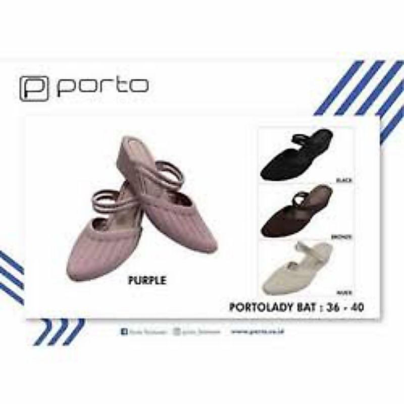 Sandal Sepatu jelly porto lady