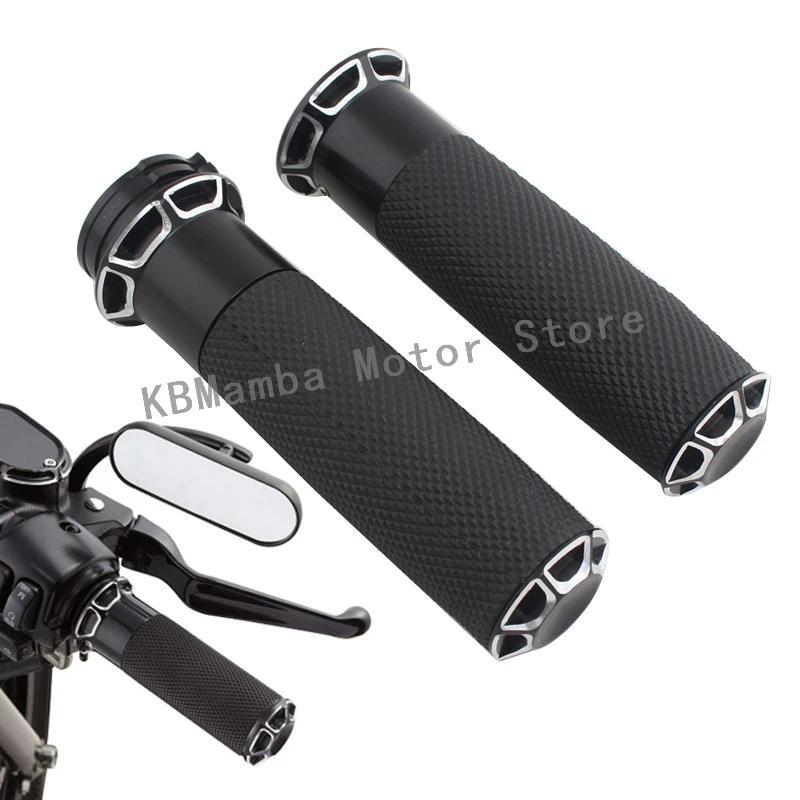 Pegangan Setang Motor Universal 25mm 1" Untuk Harley Cruiser Chopper Custom Sportster 883 Suzuki Yam