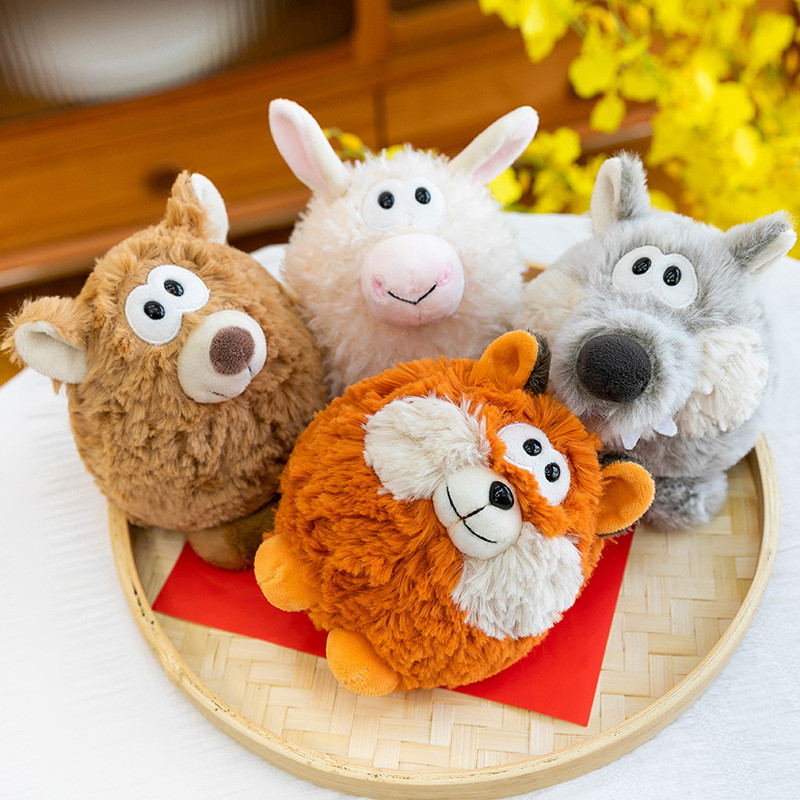 Boneka mainan mewah, mainan pereda stres, hadiah untuk pria dan wanita