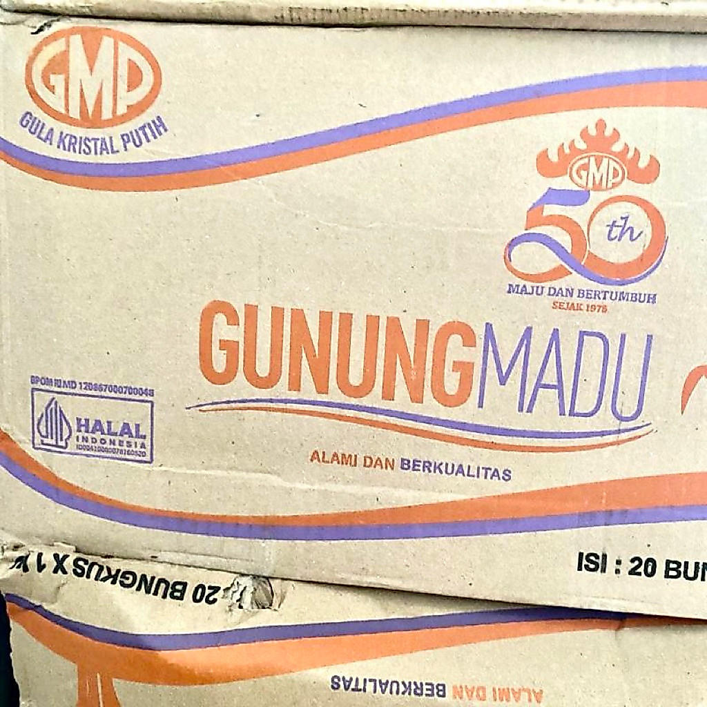 [1DUS] GMP Gula Pasir 1kg isi 20pcs
