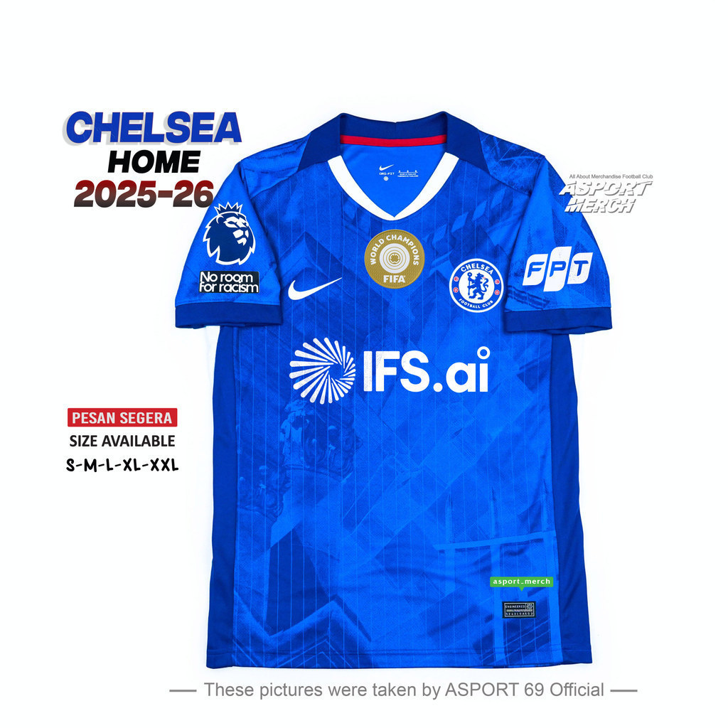JERSEY CHELSEA HOME 2025 2026 Fans Version