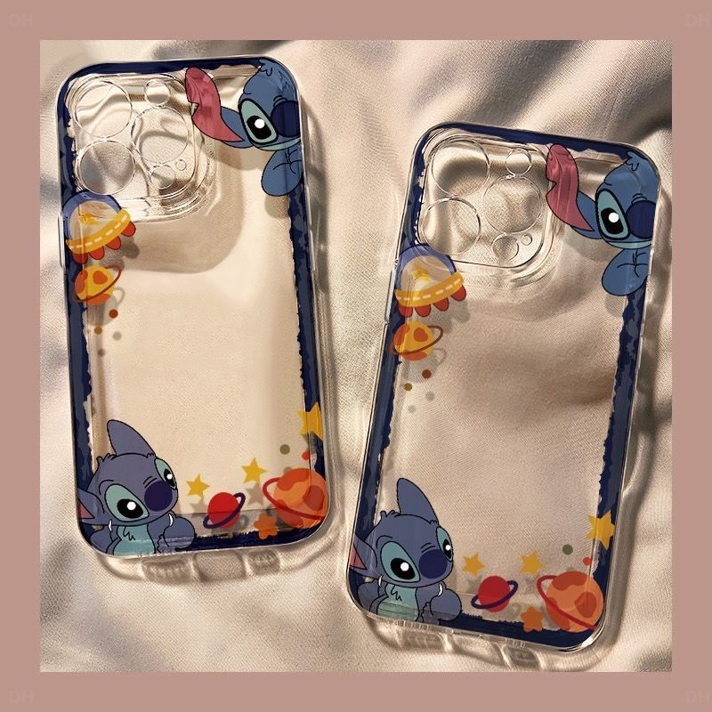 Softcase Casing Frame Foto Stitch untuk Infinix note 50s Hot 60i Smart 10 plus note 50 12 hot 9 play