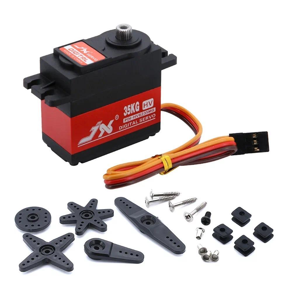 JX P-HV5535/6235/4416MG/6216MG 35KG Waterproof gital Servo-Metal Gear High Torque for 1/8 1/10 RC Ca