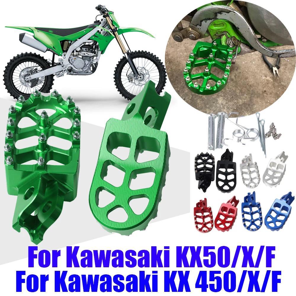 Pijakan Kaki Footrest Footpegs Untuk Kawasaki KX250 KX250X KX250F KX450 KX450X KX450F KLX450R KLX 45