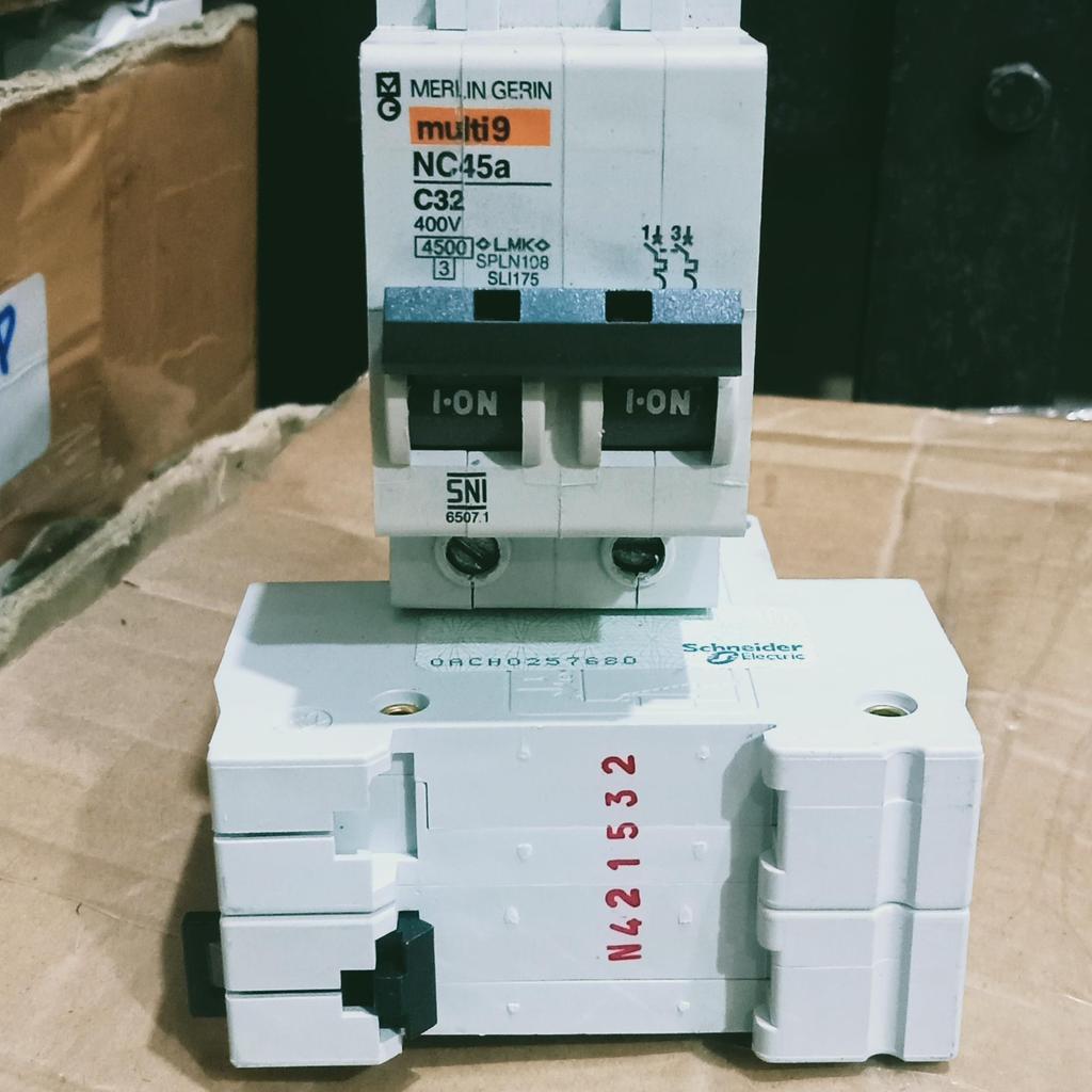 MCB MERLIN GERIN NC45N 2P 25A, 32A, 40A 50A, 63A ORIGINAL