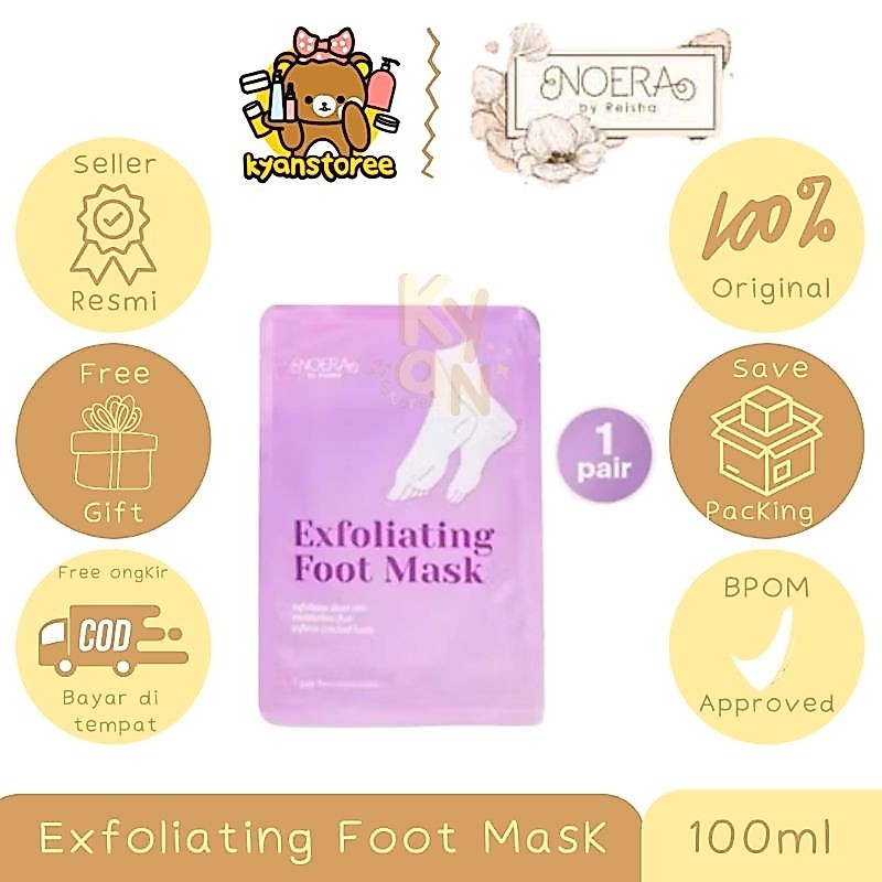 NOERA EXFOLIATING FOOT MASK