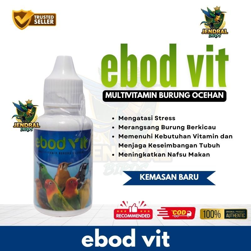 EBOD VIT EBOD JAYA VITAMIN BURUNG LOVE BIRD BURUNG KENARI  PLECI CEPAT GACOR