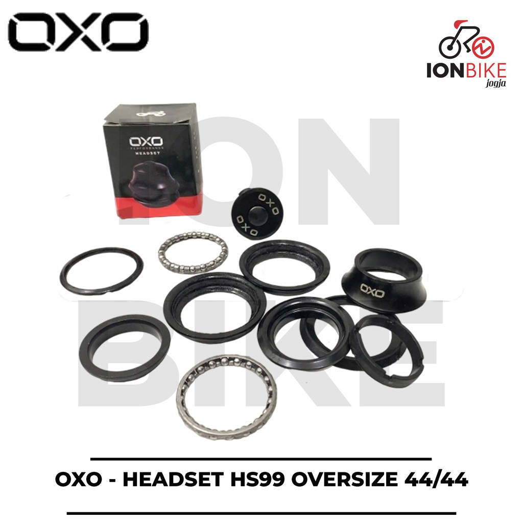 Headset Oversize OXO HS99 Tanam 44 - 44 mm OS Pelor Gotri - Head Set HS-99 Kom Fork Garpu Sepeda MTB