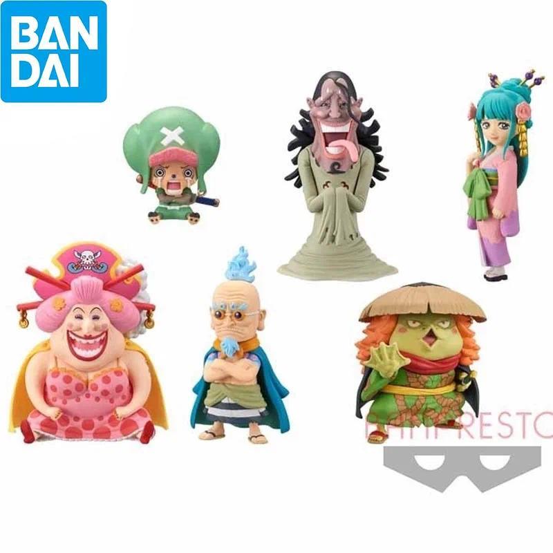 Bandai Genuine One Piece Figure Toys WCF Wano Country 7 opper Hyogoro Caribou Kozuki Hiyori Anime Mo