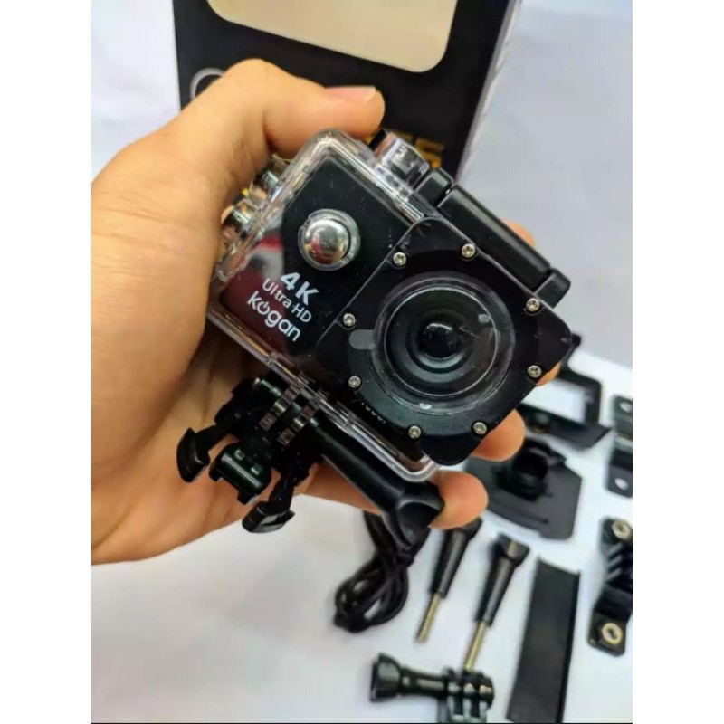 SATU SET  KAMERA SPORT CAM Kogan WATER RESIST / VLOG YOUTUBE GAMING SPORT ULTRA HD 1080 KOGAN
