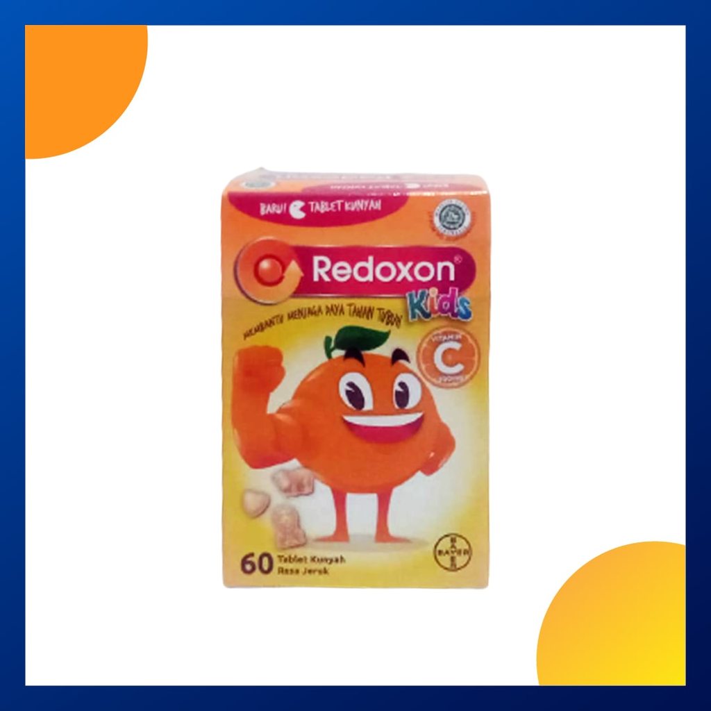 Redoxon Kids Vitamin C Botol 60 Tablet