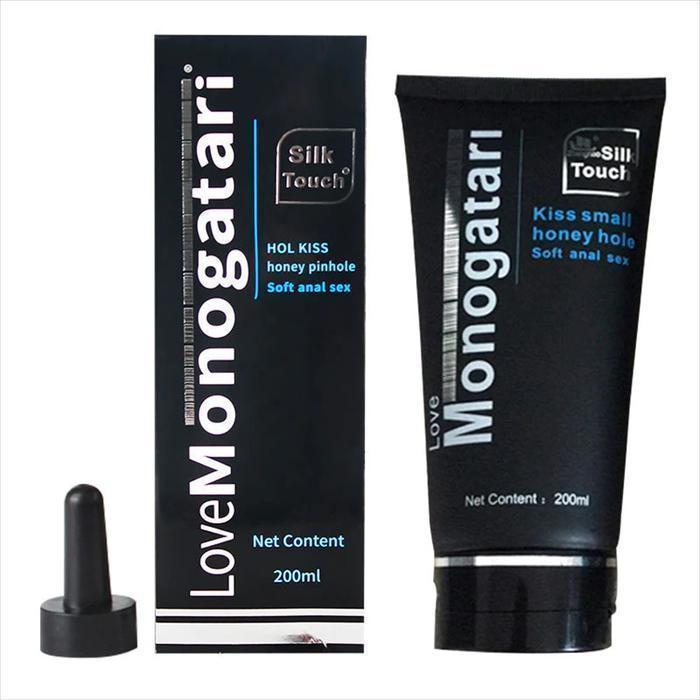 buy sekarang Love Monogatari Lubricant Original Silk Touch|Black Lube Pelumas Anal Berkualitas - Lov