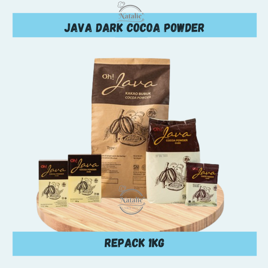 sn Coklat Bubuk Cokelat Java 1kg Cocoa Powder Kiloan - ORIGINAL JAVA Cocoa Powder