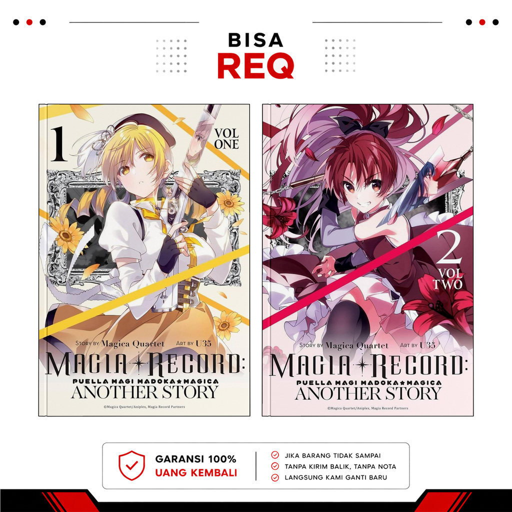 Magia Record: Puella Magi Madoka Magica Another Story, Vol. 1-2 ( Komik Manga ) by Noboru Akimoto